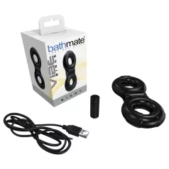   Bathmate Vibe Ring Eight - anel peniano vibratório recarregável (preto)