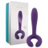 Rianne Duo - Vibrador de casal recarregável à prova d'água (roxo)