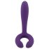 Rianne Duo - Vibrador de casal recarregável à prova d'água (roxo)