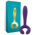 Rianne Duo - Vibrador de casal recarregável à prova d'água (roxo)
