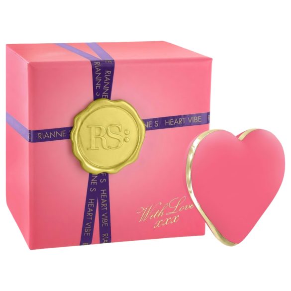 RS Icons Heart - Vibrador Clitoriano Recarregável (Coral)