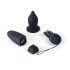 B SWISH Bfilled Classic - vibrador anal com controle remoto (preto)