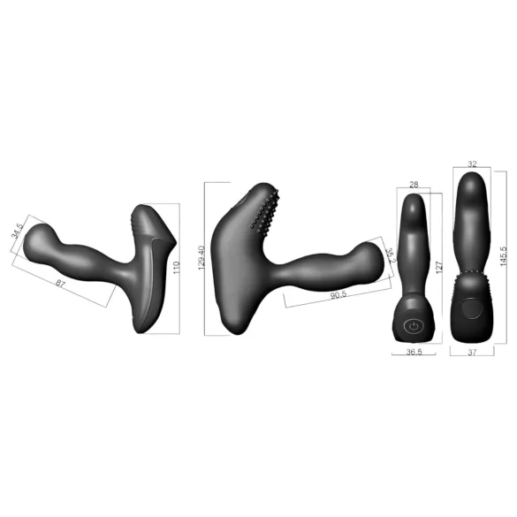 Nexus Revo Slim - vibrador para próstata com controle remoto giratório