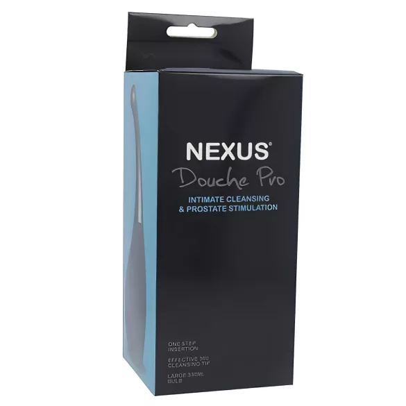 Nexus Pro - ducha íntima anal - silicone preto