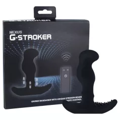   Nexus G-stroker - vibrador massageador de próstata com controle remoto - preto