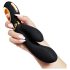 Nomi Tang - Vibrador recarregável ponto G com estimulador de clitóris (preto)