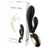 Nomi Tang - Vibrador recarregável ponto G com estimulador de clitóris (preto)