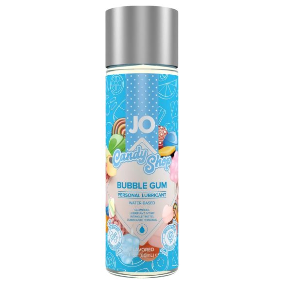 JO Candy Shop Bubble Gum - Lubrificante à base de água (60ml)