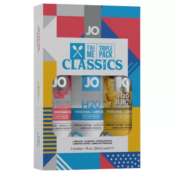 JO System Classics - lubrificante íntimo set - 3x30ml