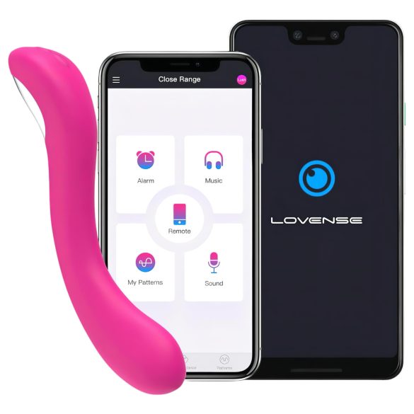 LOVENSE Osci 2 - vibrador inteligente para o ponto G (rosa)