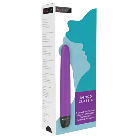 B SWISH Bgood Classic - vibrador de vara (lilás)