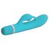 B SWISH Bwild Bunny - Vibrador com braço clitoriano (turquesa)
