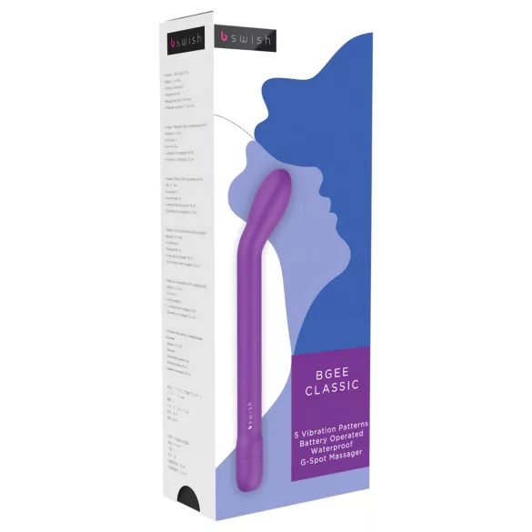 B SWISH Bgee - vibrador ponto G - lilás