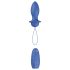 B SWISH Bfilled Classic - vibrador anal com controle remoto (azul)