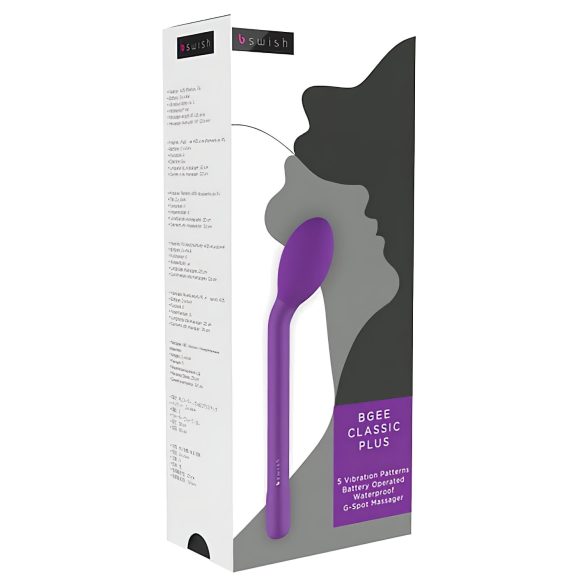 Vibrador B SWISH G-Spot à prova d'água (roxo)