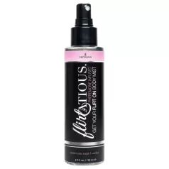   Sensuva Flirtatious - body spray com feromônio - baunilha e alcaçuz (125ml)