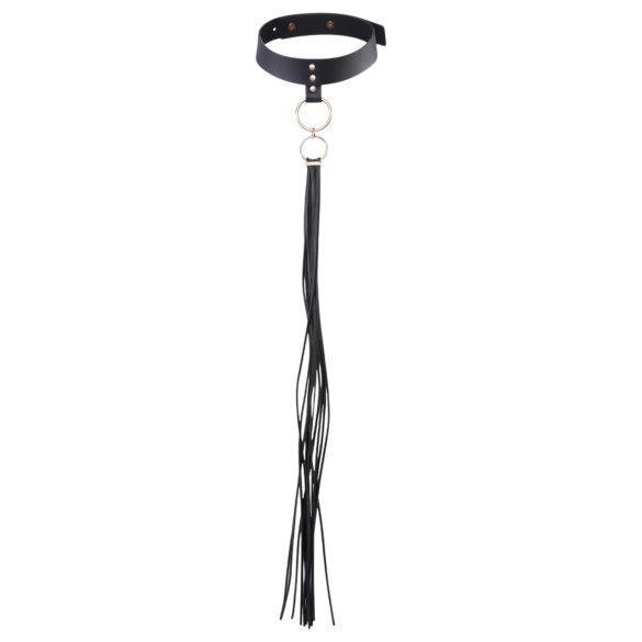 Bijoux Indiscrets - chicote e coleira (preto)