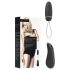 B SWISH Deluxe - Ovo vibratório com controle remoto (preto)