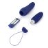 B SWISH Deluxe - Ovo vibratório com controle remoto (azul)