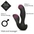 FEELZTOYS Black Jamba - Vibrador anal aquecido com controle remoto (preto)