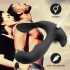 FEELZTOYS Black Jamba - Vibrador anal aquecido com controle remoto (preto)