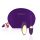 Rianne Essentials Pulsy - Ovo Vibratório Recarregável com Controle Remoto (Roxo)