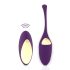 Rianne Essentials Pulsy - Ovo Vibratório Recarregável com Controle Remoto (Roxo)