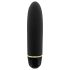 Rianne Essentials Classique Stud - vibrador de silicone em forma de batom (preto)