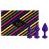 Conjunto de Plugs Anais FEELZTOYS Bibi - Roxo (3 Peças)
