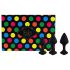 Conjunto de Plugues Anus FEELZTOYS Bibi - Preto (3 peças)