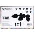 Conjunto de Plugues Anus FEELZTOYS Bibi - Preto (3 peças)