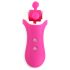 FEELZTOYS Clitella - Vibrador Recarregável, Rotativo e Oral (Rosa)