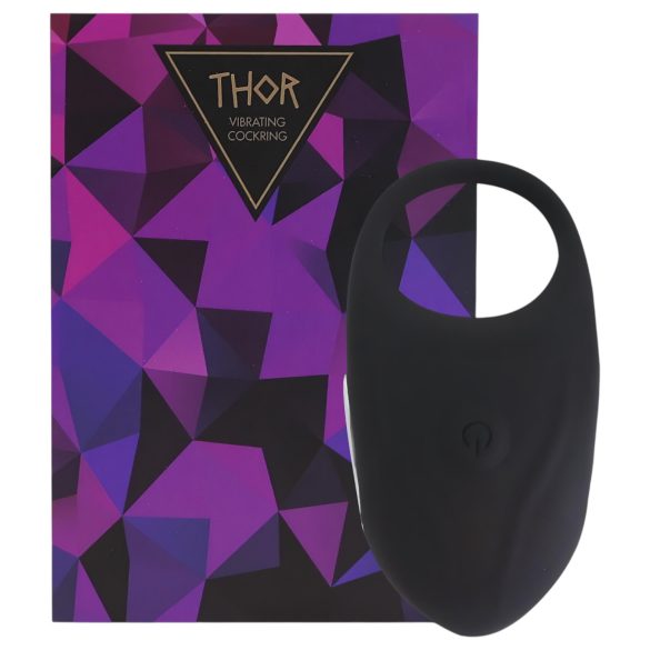 Feelztoys Thor - Anel Vibratório Recarregável (preto)