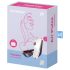 Satisfyer Traveler - Estimulador Clitoriano Portátil (preto-branco)
