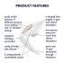 Satisfyer Pro 4 Couples - Vibrador de Casais com Ondas de Ar (Branco)