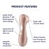 Satisfyer Pro 2 Gen2 - Estimulador Clitoriano Recarregável (marrom)