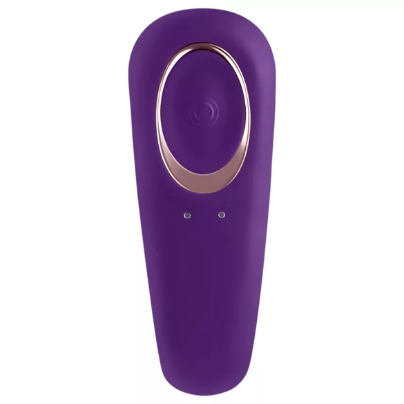Satisfyer Double Classic - vibrador duplo à prova d'água com bateria (roxo)