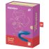 Satisfyer Baleia Dupla - Vibrador Duplo com 2 Motores (Azul)