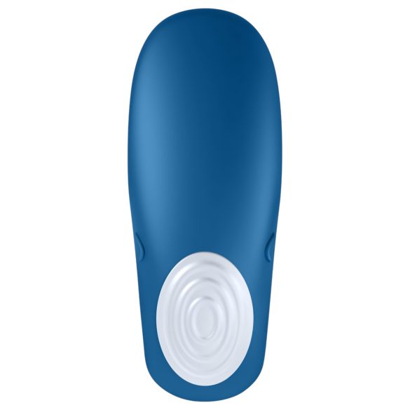 Satisfyer Baleia Dupla - Vibrador para Casais com 2 Motores (Azul)