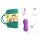 FEELZTOYS Twisty - Ovo Vibratório Giratório (Roxo)