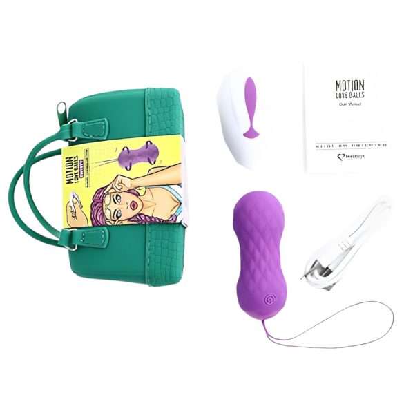 FEELZTOYS Twisty - Ovo Vibratório Giratório (Roxo)