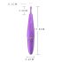 Zumio Soft - Vibrador recarregável para clitóris (roxo)