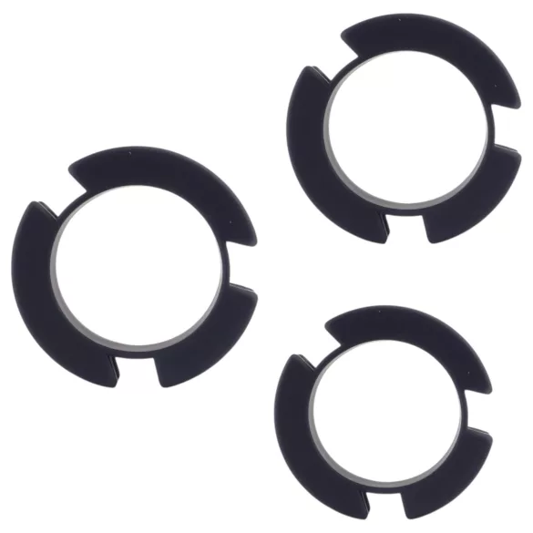 LOCK A WILLY - jaula peniana com cadeado - silicone preto