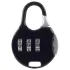 LOCK A WILLY - jaula peniana com cadeado - silicone preto