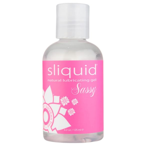 Sliquid Sassy - Lubrificante Anal Sensível à Base de Água (125ml)
