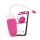 Magic Motion Vini - Ovo Vibratório Inteligente (rosa e branco)
