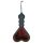 S&M - Mini Padrão Coração (vermelho-preto)