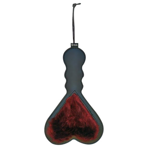 S&M - Mini Padrão Coração (vermelho-preto)