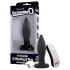 Plug Vibratório - sem fio, recarregável (preto)