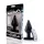 Screaming Plug XL - plug anal vibratório - silicone preto